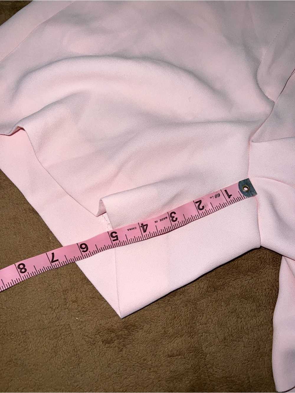 J. Crew Light Pink Bermuda Shorts 100%polyester size 4 - Picture 4 of 7